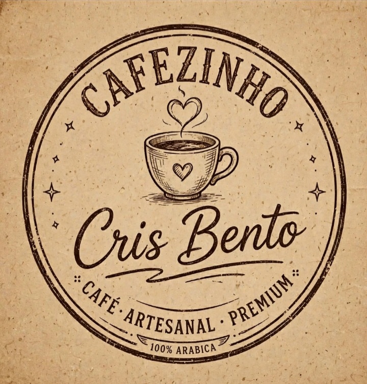 Logomarca Cafezinho Cris Bento